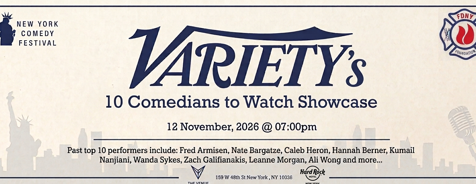 An Alarmingly Funny Night at the NY Comedy Festival